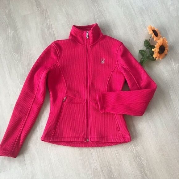 Spyder Endure Stryke Zip‎ Athletic Jacket Pink XS - Picture 1 of 7